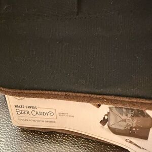 Canvas Beverage Caddy